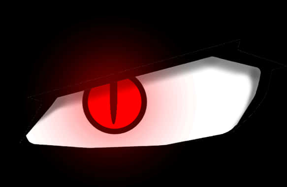 強烈紅眼插畫 壁紙