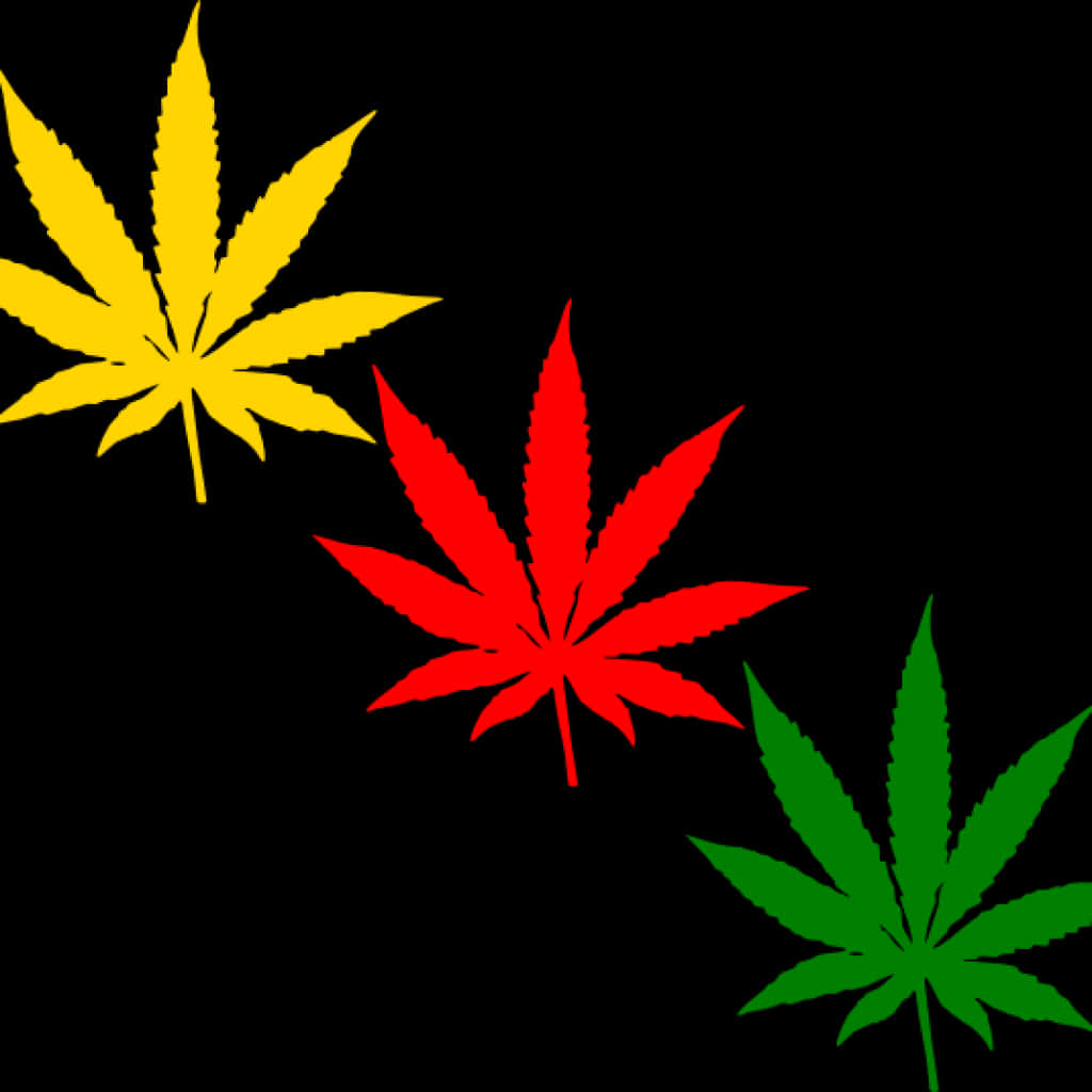 大麻葉剪貼畫