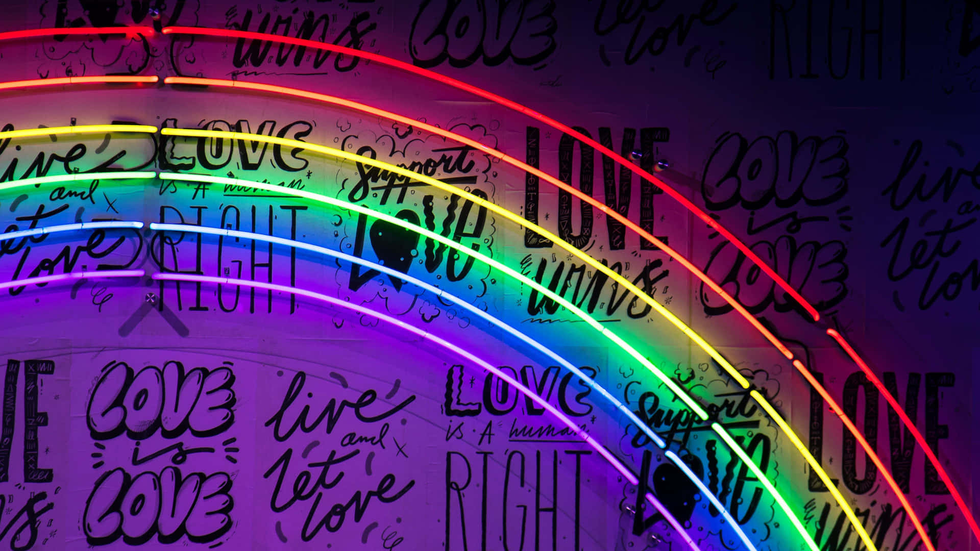 彩虹背景
