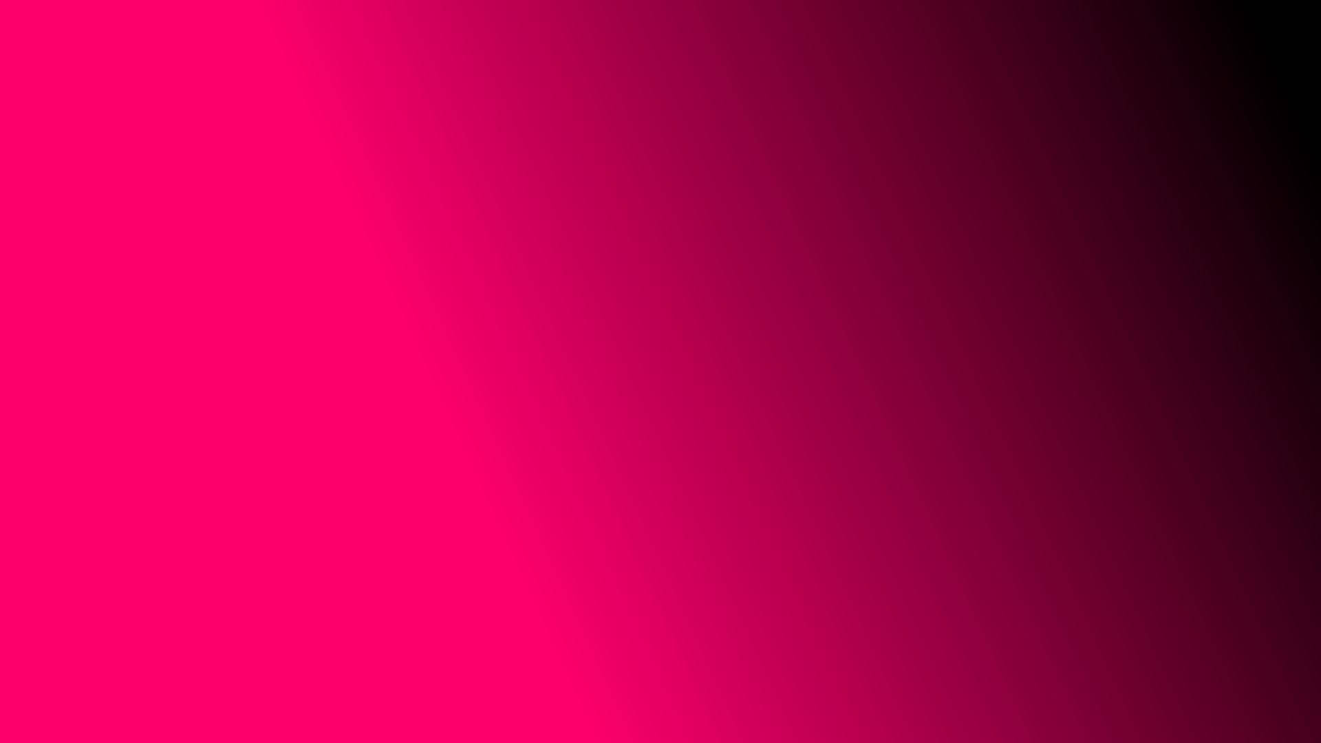 漸變動畫 桌布 壁紙 — 從亮粉紅色到深洋紅色和黑色的平滑漸變過渡遍佈整個畫面。