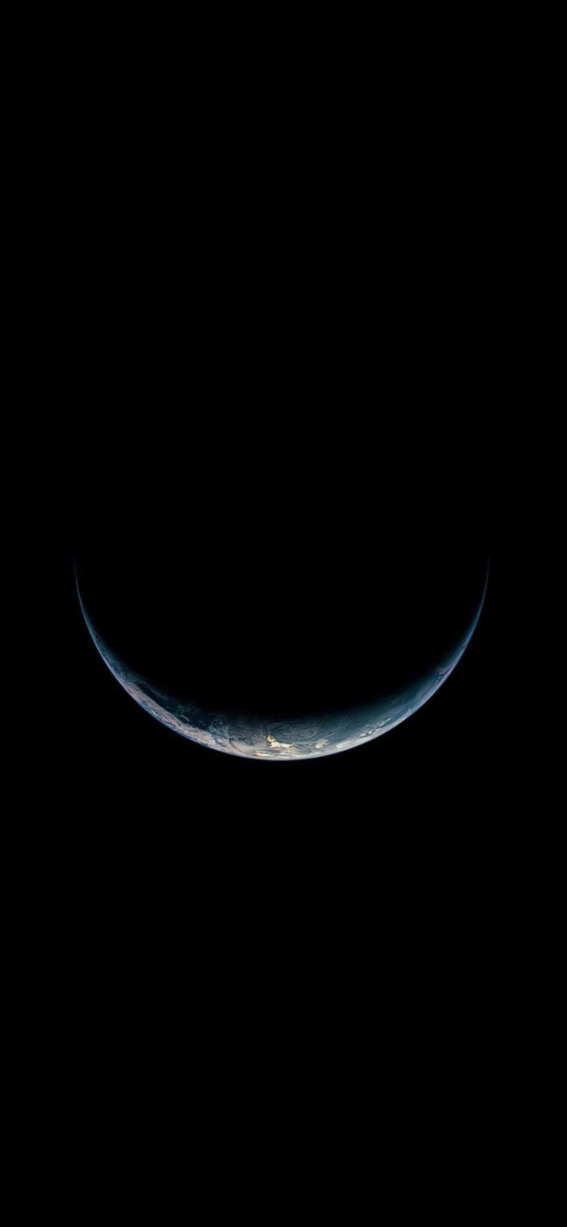 從太空眺望地球的景觀 壁紙