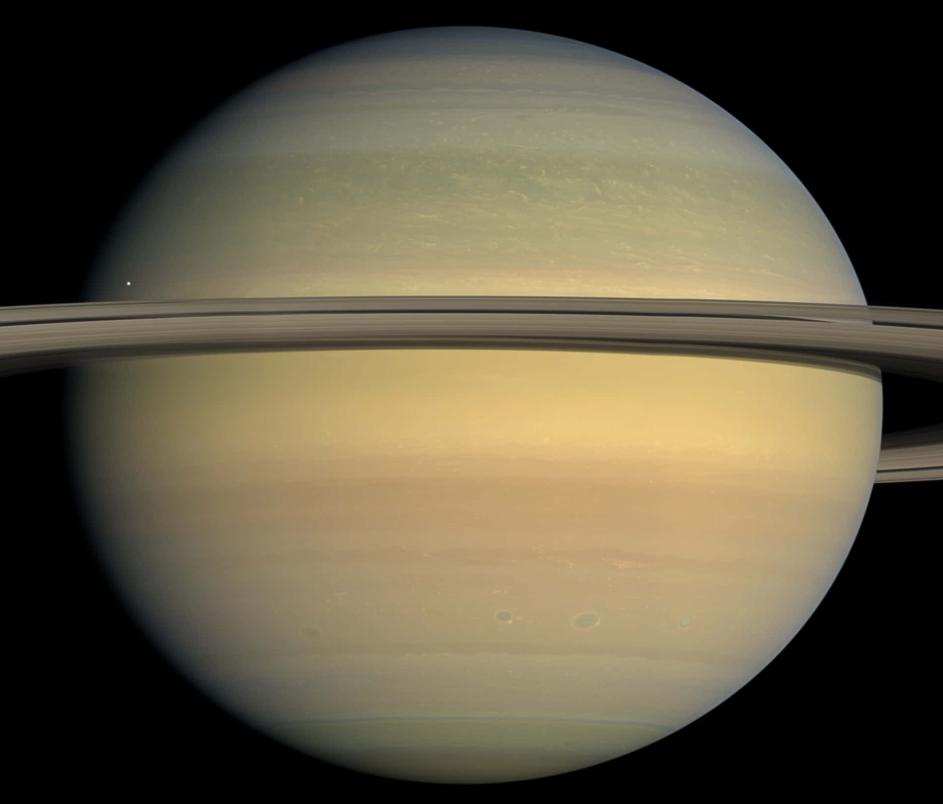 土星環系太空影像 — 土星 壁紙
