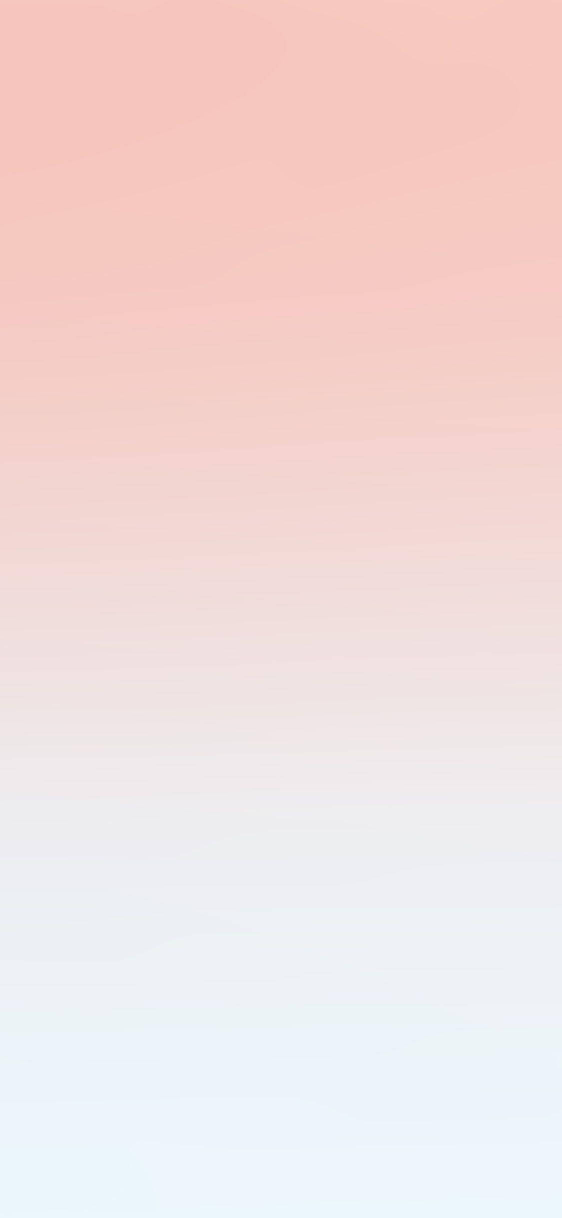 iPhone 桌布 壁紙 — 從桃色到淡藍色的柔和漸變牆紙，喚起平靜與安寧。