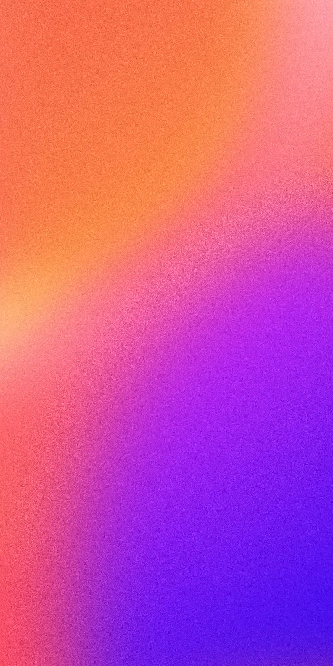 抽象 桌布 壁紙 — 從溫暖的橙色到涼爽的紫色平滑漸變，營造出充滿活力的抽象背景。