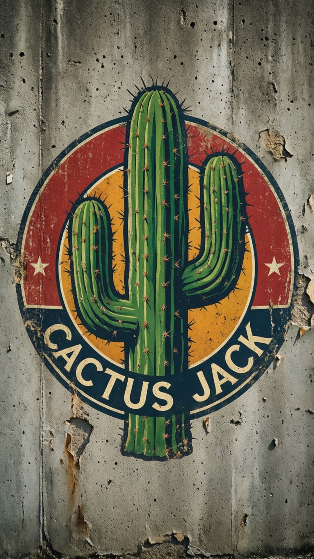 復古仿舊Cactus Jack 壁紙