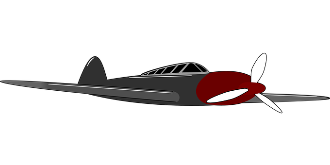 復古戰鬥機插圖 壁紙