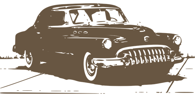 復古汽車剪影