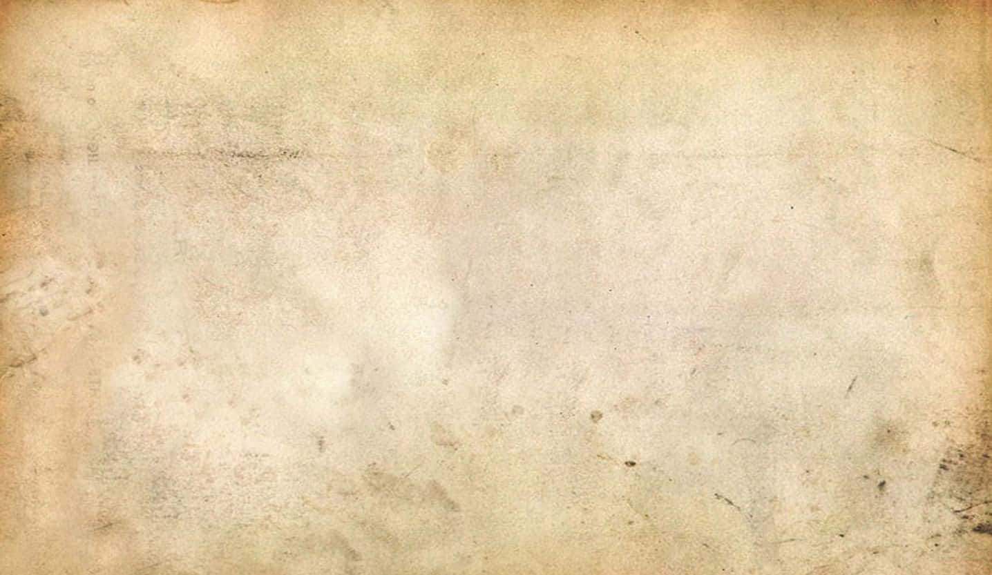 復古紋理紙張 壁紙 — 一張風化嘅米色羊皮紙，帶有細微污漬同摺痕，營造出古董手稿嘅感覺。