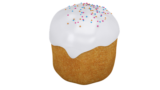 復活節 Kulich 蛋糕獨立展示