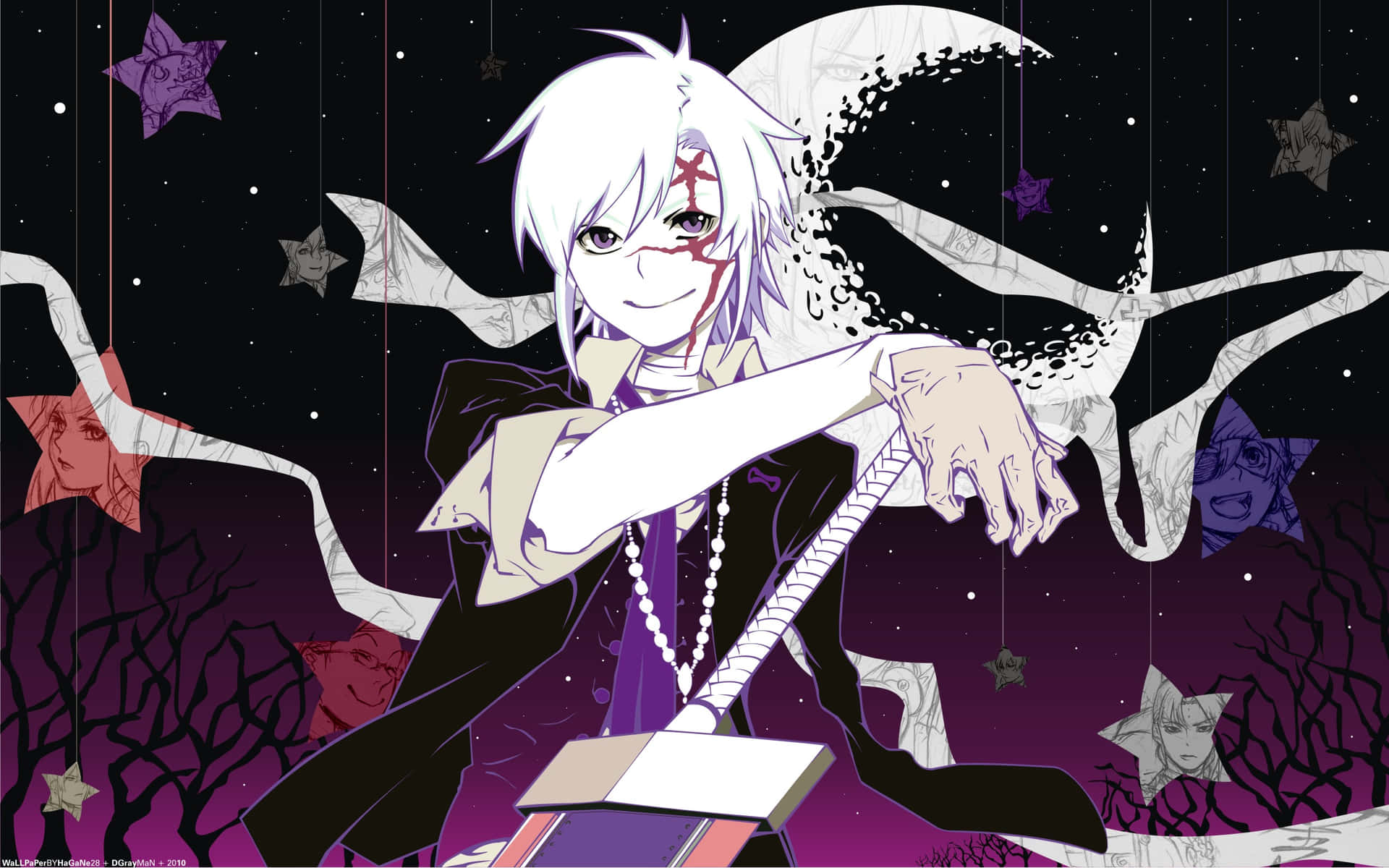 微笑的艾倫·沃克《D.Gray-man》 壁紙