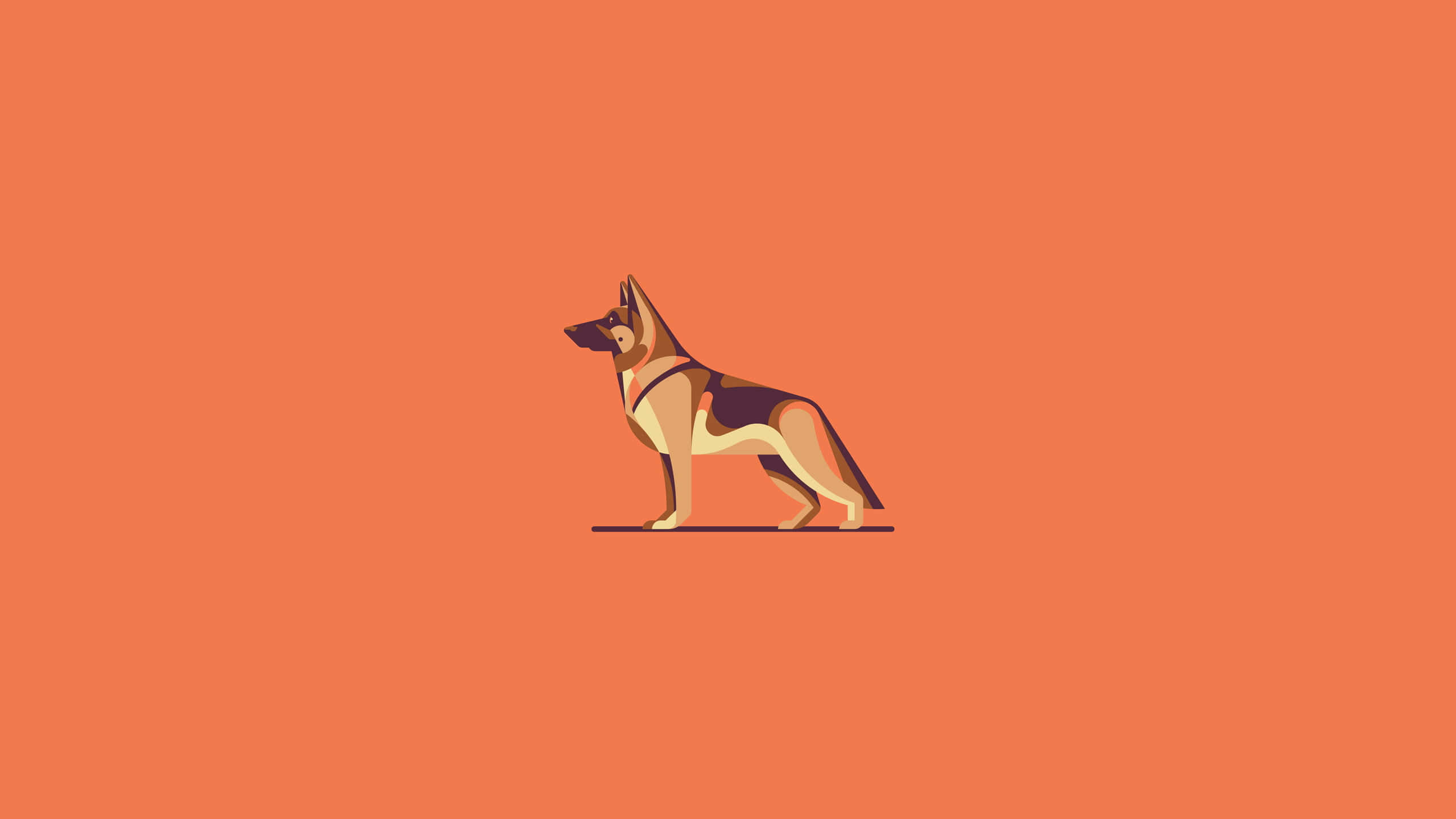 德國牧羊犬圖標 壁紙