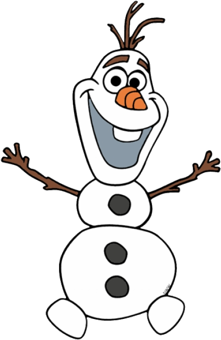 快樂卡通雪人 壁紙 — 一個快樂的卡通雪人，有樹枝手臂、胡蘿蔔鼻子和燦爛的笑容，站在純黑色背景前。