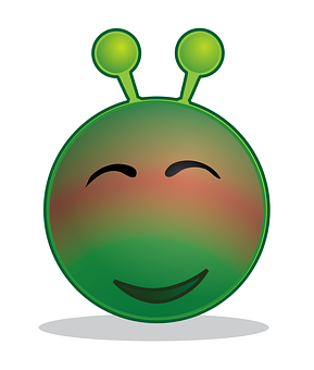 快樂外星人表情圖 壁紙