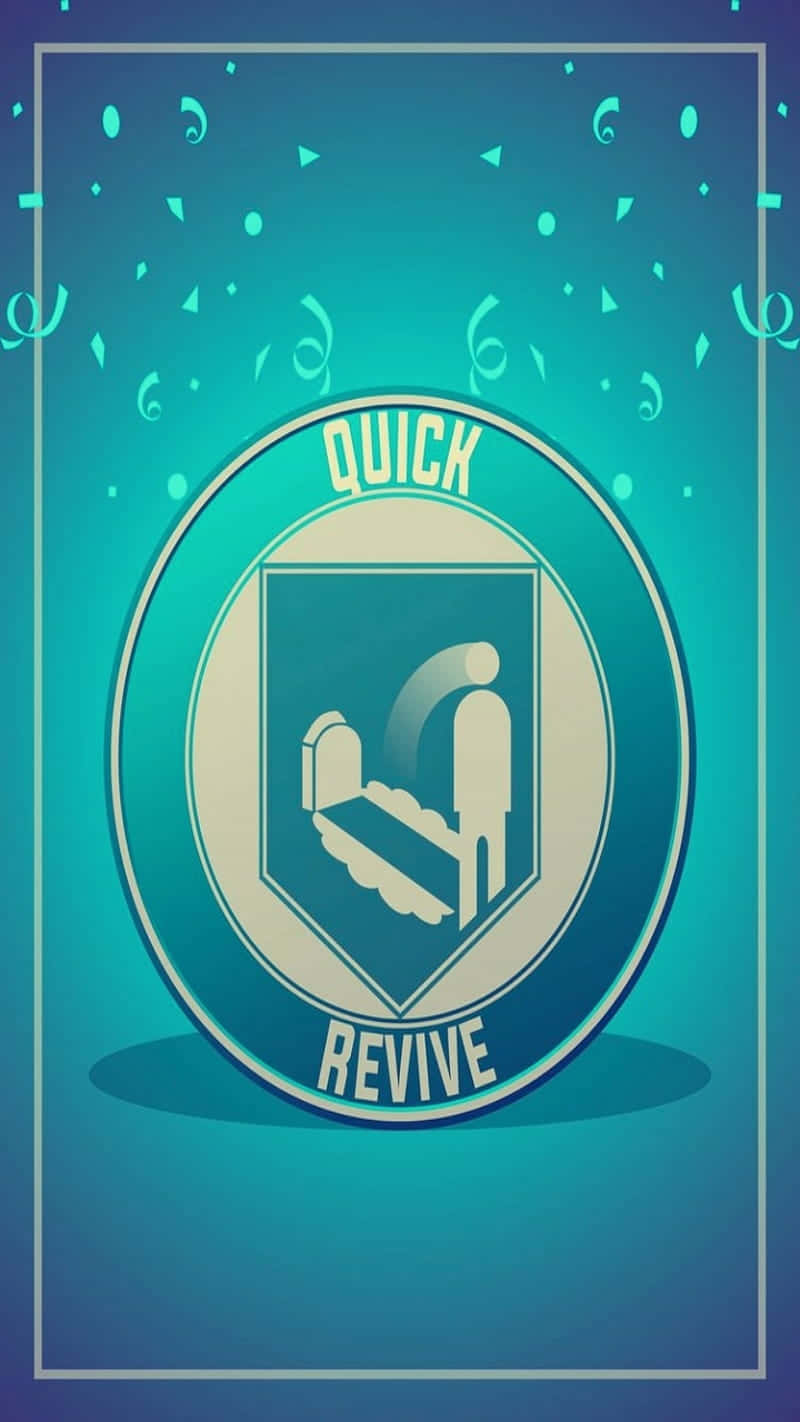 一個藍綠色遊戲圖標，標有「Quick Revive」，有一個從棺材中升起的人物。