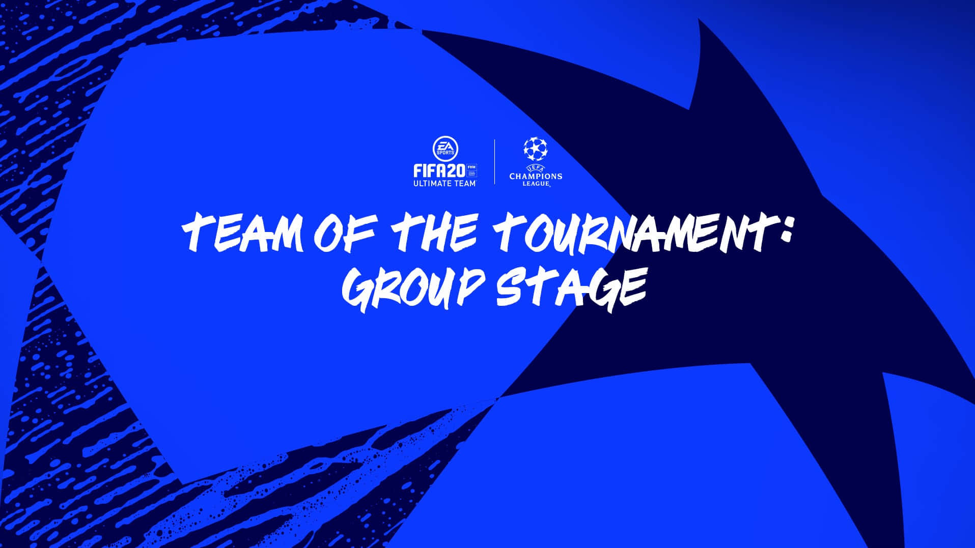 FIFA 20 Ultimate Team Champions League Team of the Tournament Group Stage圖形。