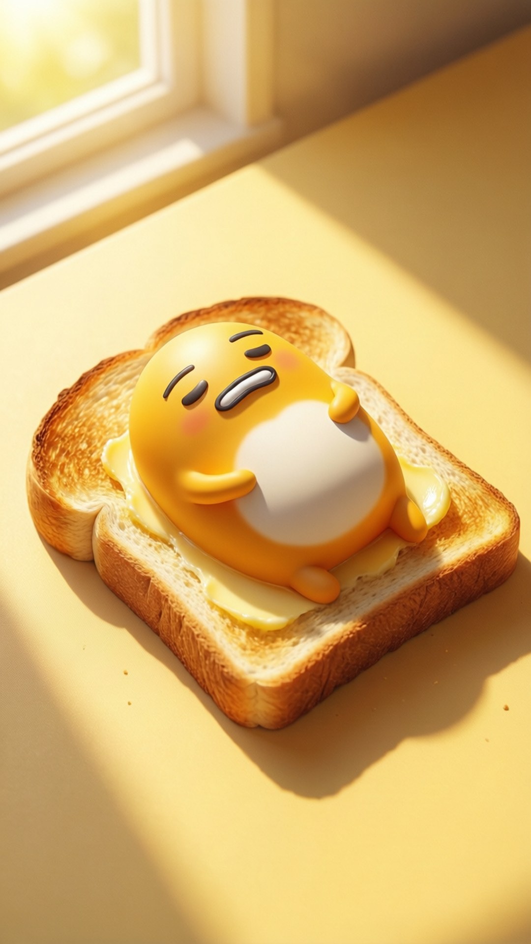 懶懶蛋黃哥多士 壁紙