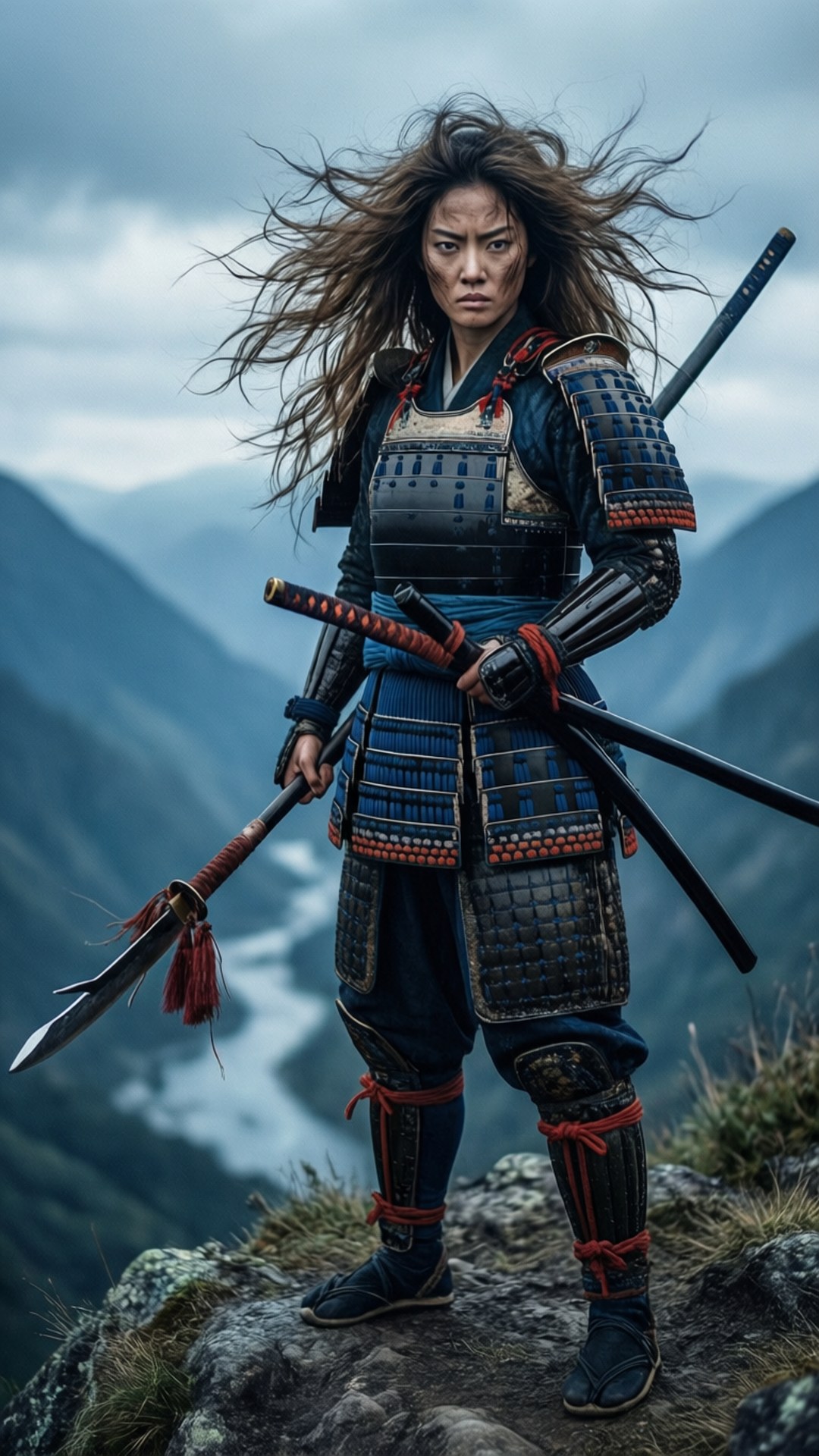懸崖上的女武士 壁紙