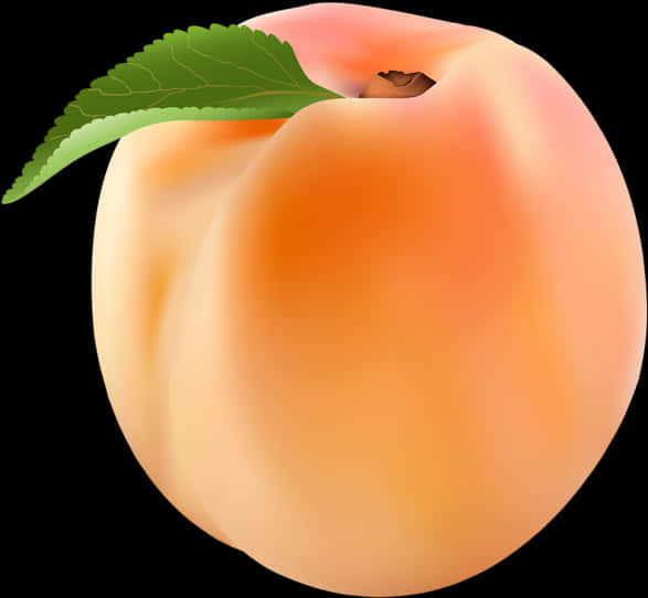 成熟水蜜桃插畫 壁紙