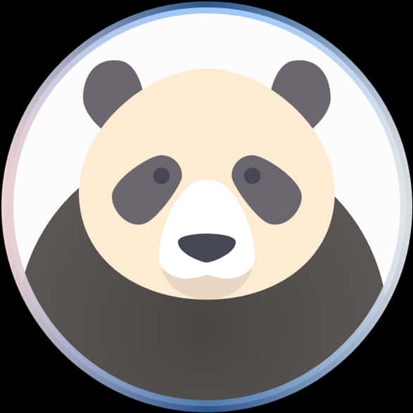 扁平設計熊猫圖標 壁紙