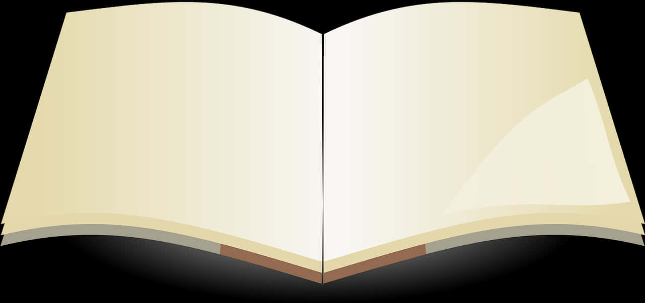 打開書本向量插圖 壁紙