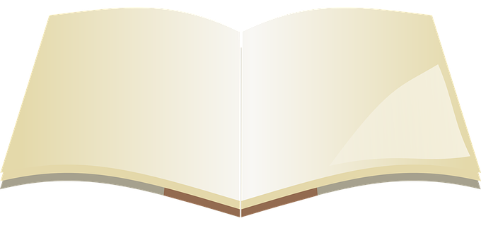 打開空白書本向量圖 壁紙