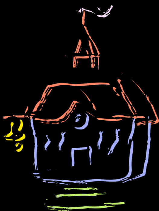 抽象校舍藝術作品