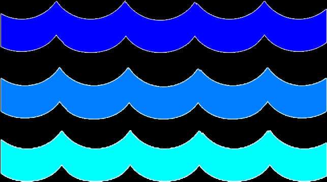 抽象海洋波浪圖案