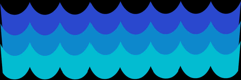 抽象海浪圖案 壁紙