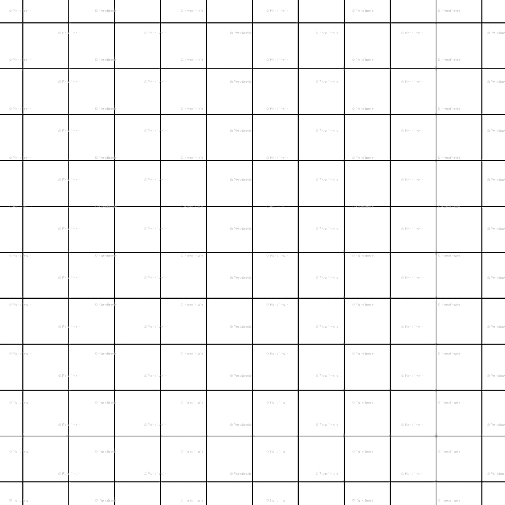 白色背景上的黑色網格線和微弱水印文字