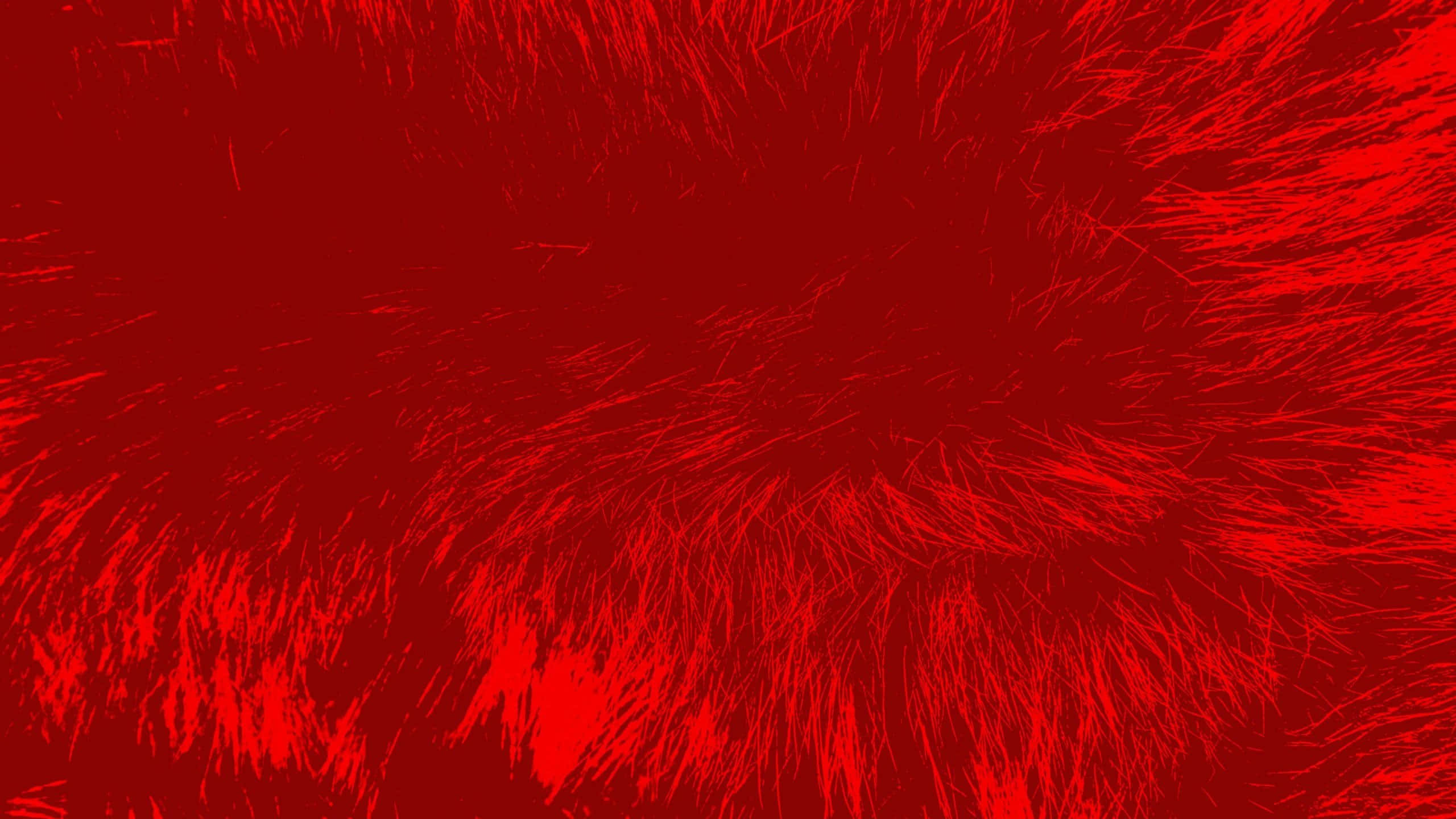 抽象紅色紋理背景 壁紙 — 充滿活力的紅色抽象紋理，帶有放射狀的筆觸線條，營造出動感十足的能量圖案。