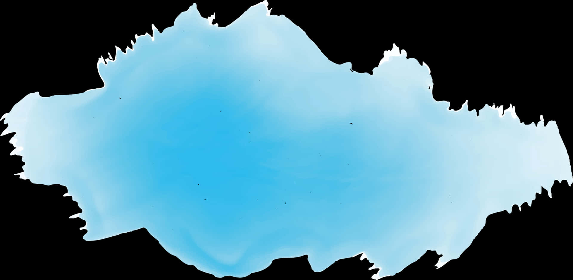 Blue Watercolor Png - Blue Watercolor Cloud