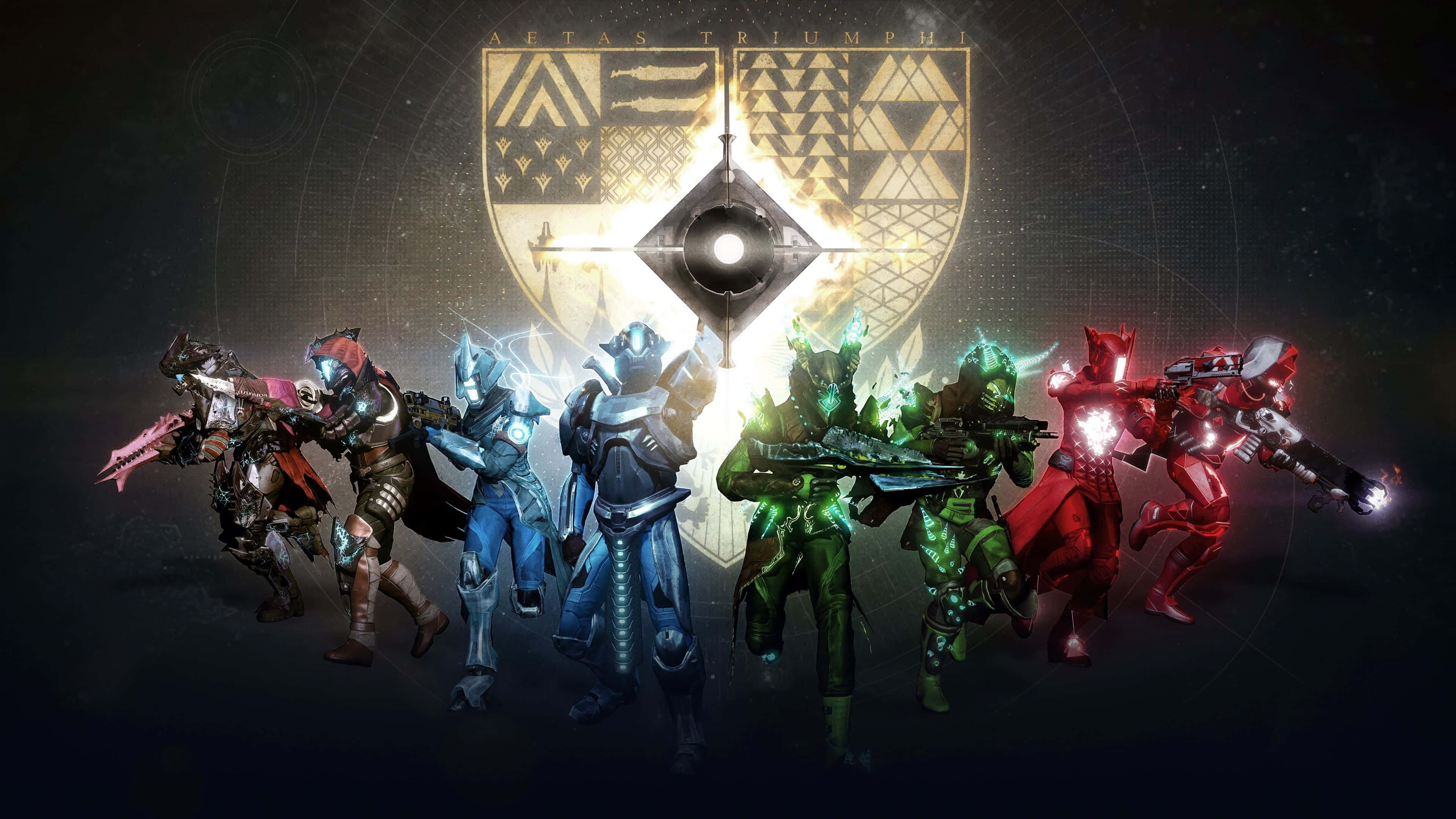 「掌握命運，為未來而戰——Destiny 2」 壁紙