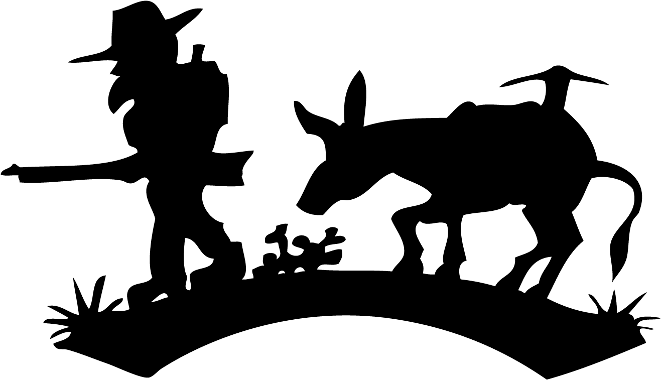 探礦者與驢子剪影 壁紙 — 純黑色背景，沒有可見的元素或細節。