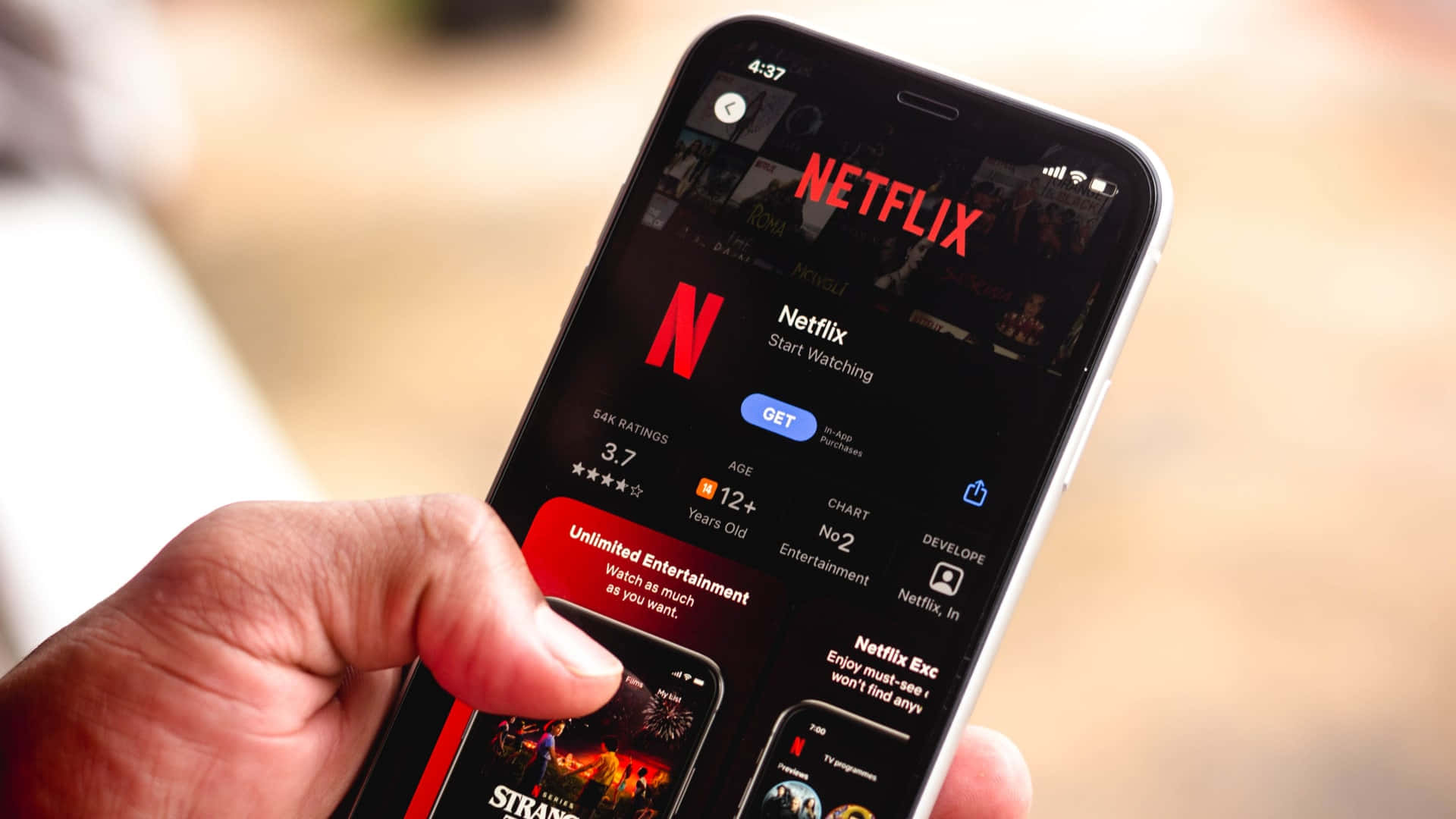 「探索Netflix帶來的無限可能」 壁紙