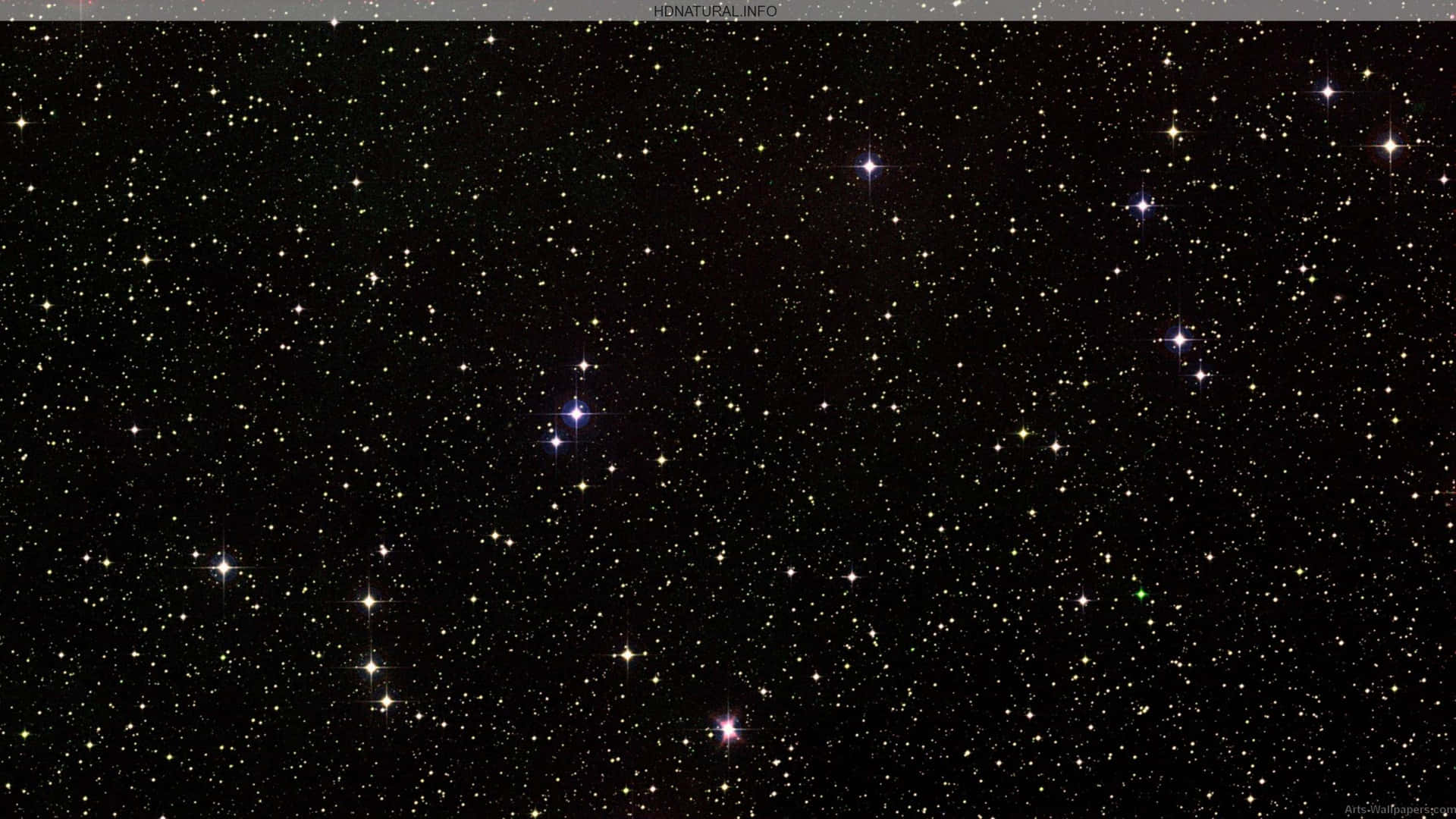 繁星點點的夜空，明亮的星星和暗淡的星星散落在黑暗的虛空中。
