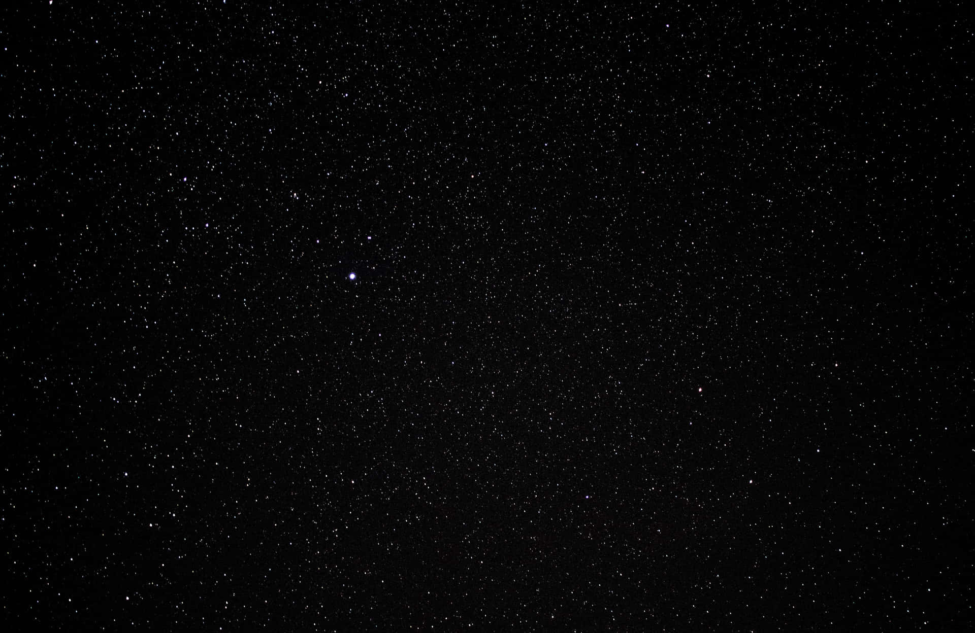 星空夜空，無數閃爍的星星