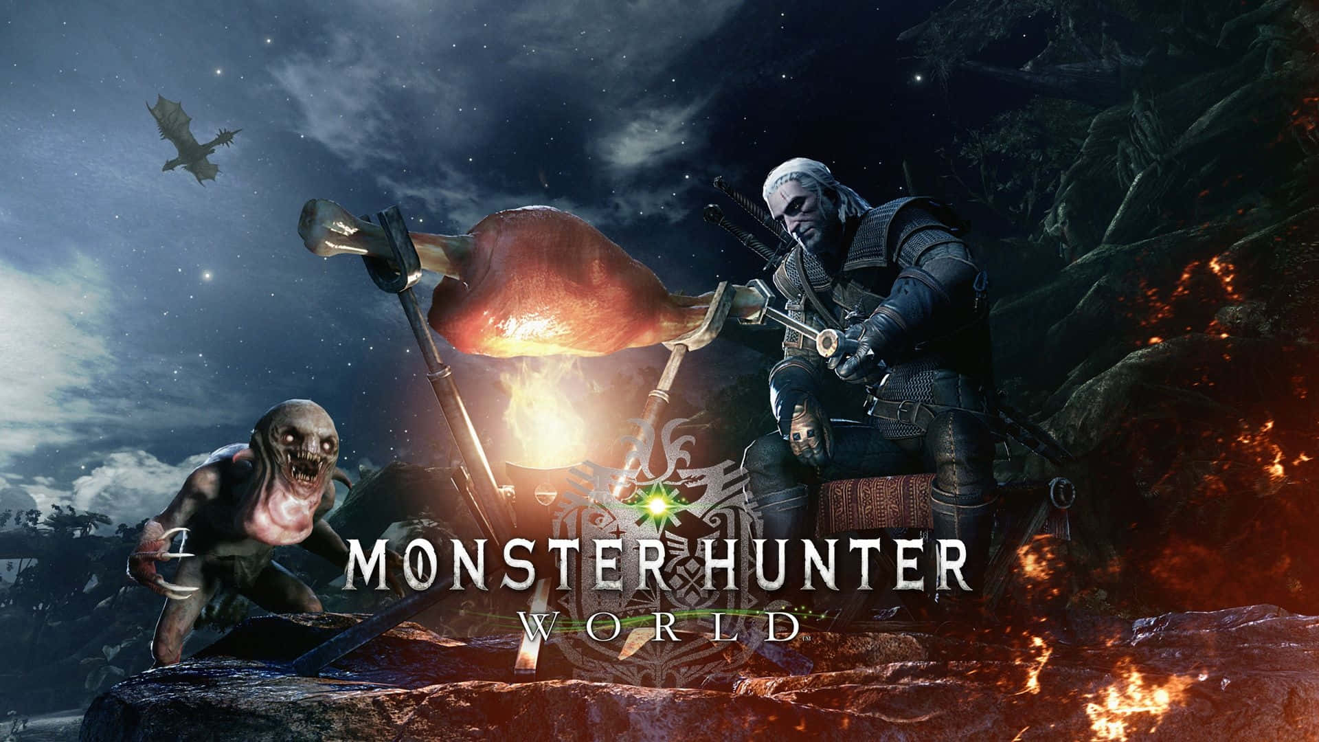 探索魔物獵人世界的全新領域 壁紙