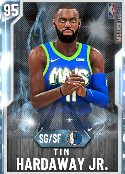 Tim Hardaway Jr. 籃球運動員卡片，評分95，位置SG/SF。