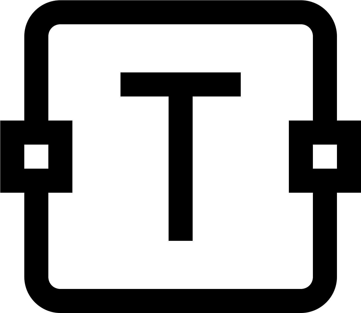 文字框圖示 壁紙 — 純黑色背景，沒有可見的元素或細節。