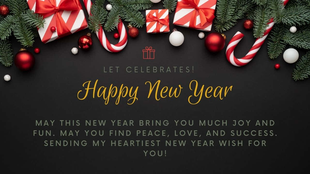 新年快樂圖片 壁紙