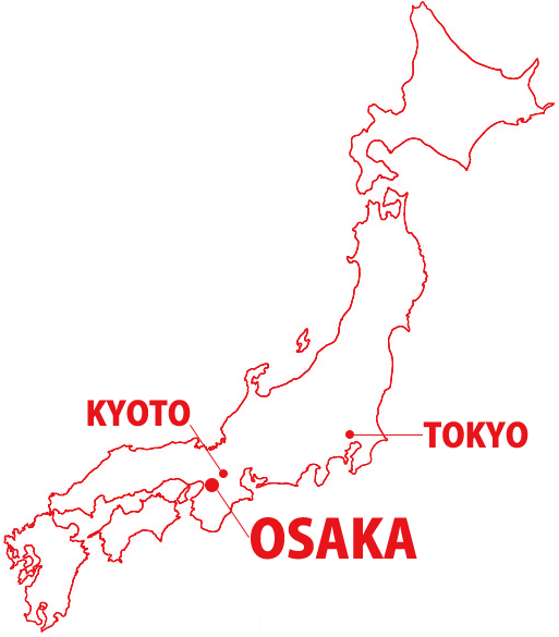 日本主要城市地圖 壁紙