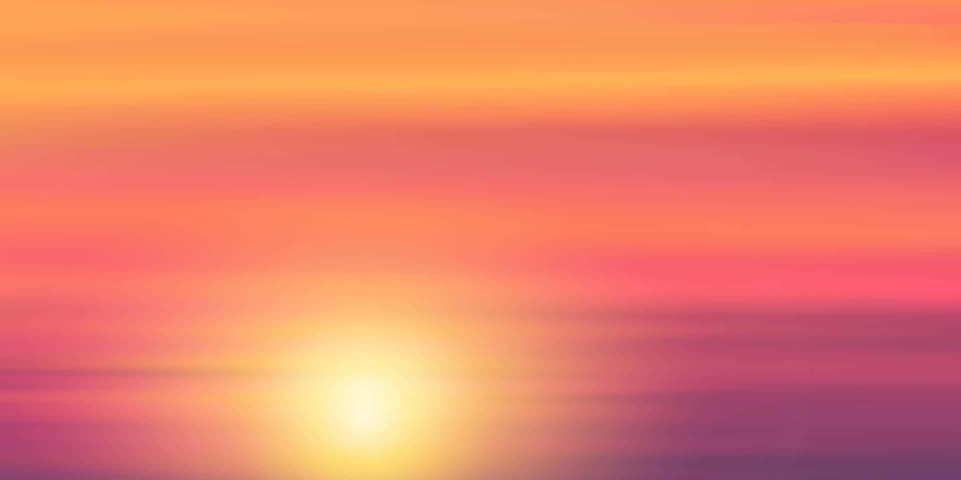 日落天空背景 壁紙