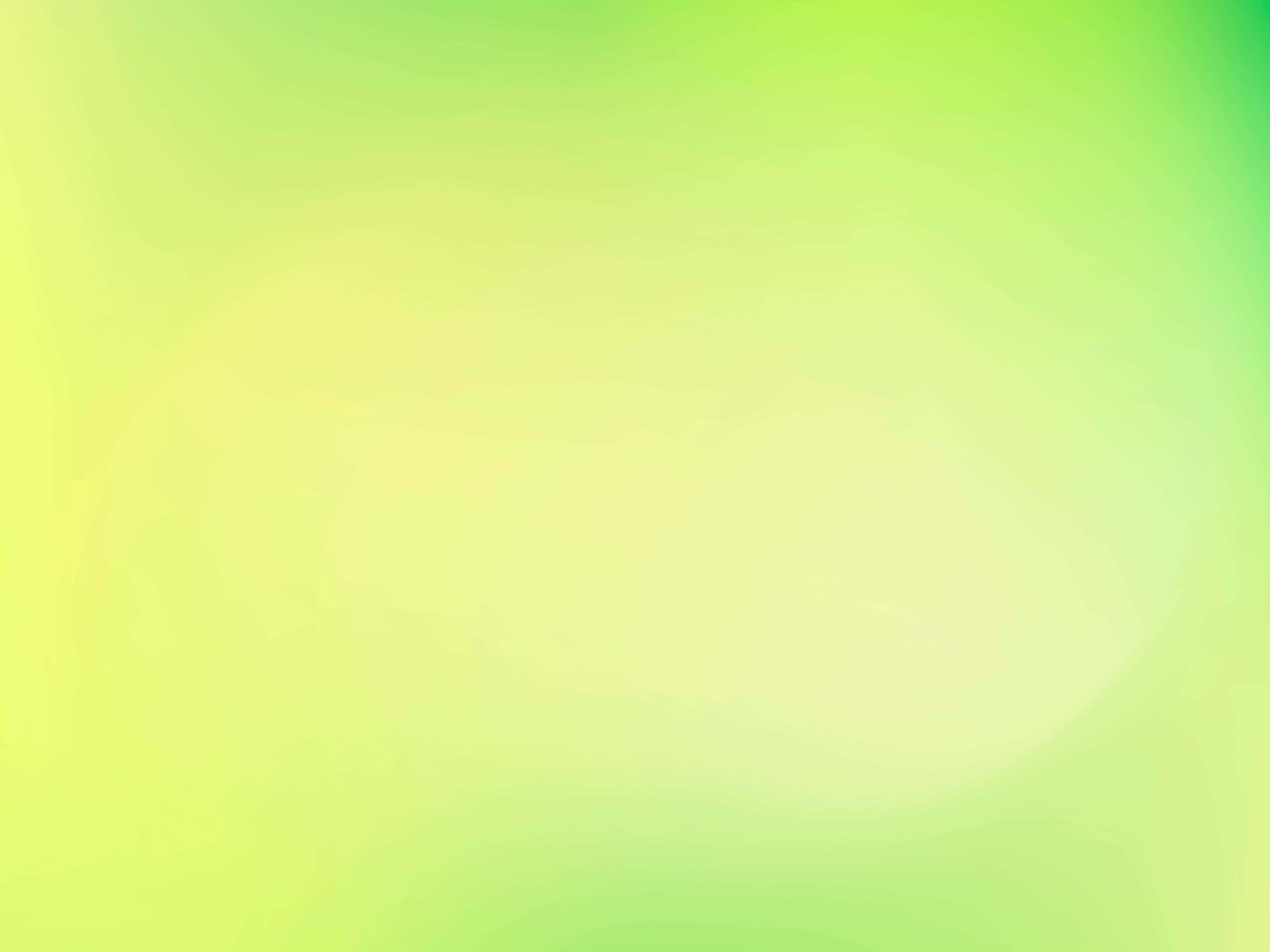 明亮黃色漸層背景 壁紙 — 青檸綠色和淡黃色的柔和漸變，營造出帶有微妙混合效果的寧靜抽象背景。