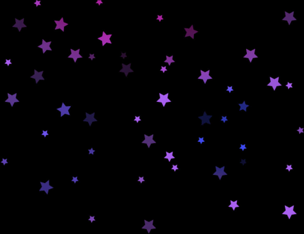 星夜紫色調 壁紙