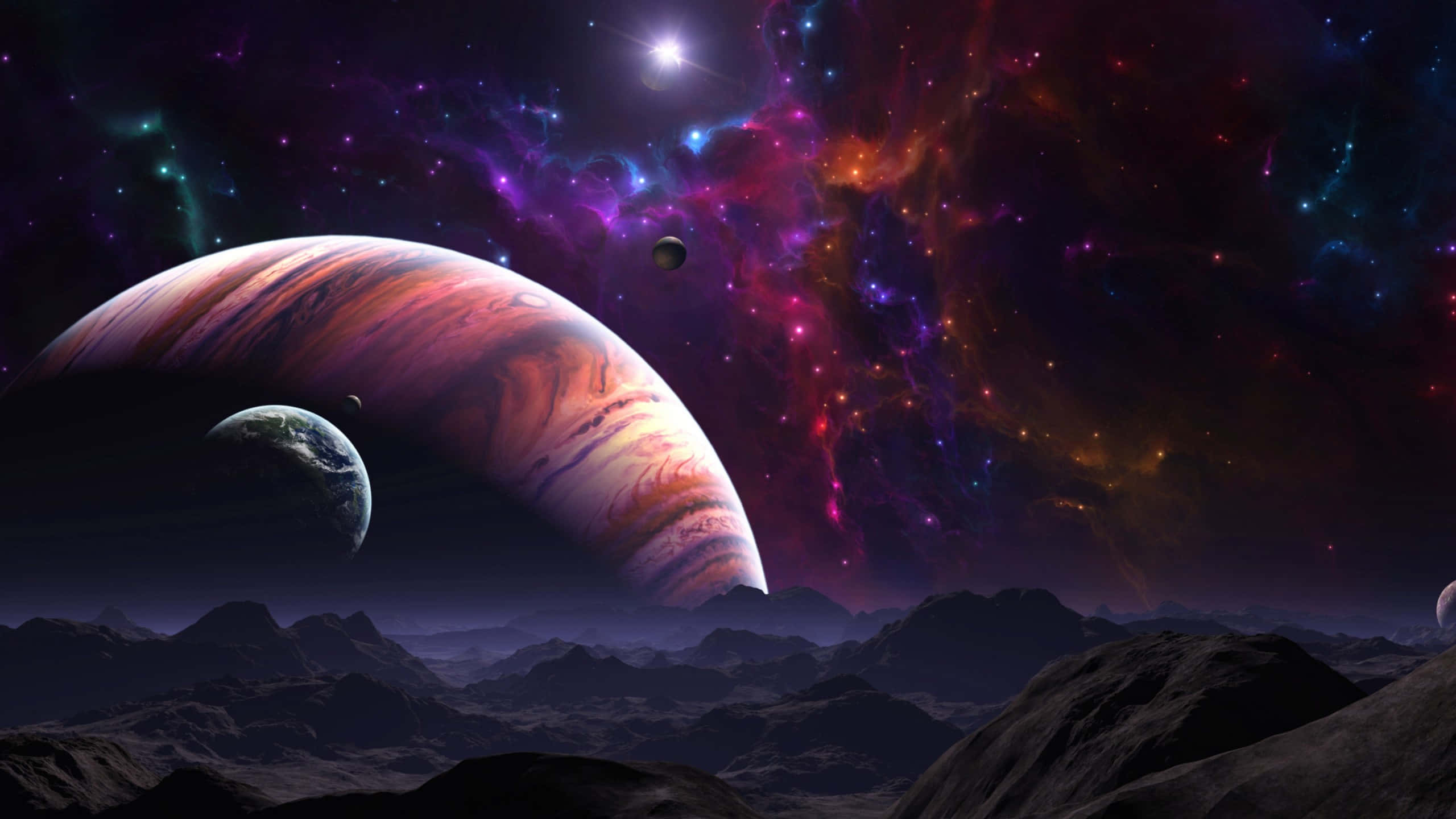 星河背景 壁紙