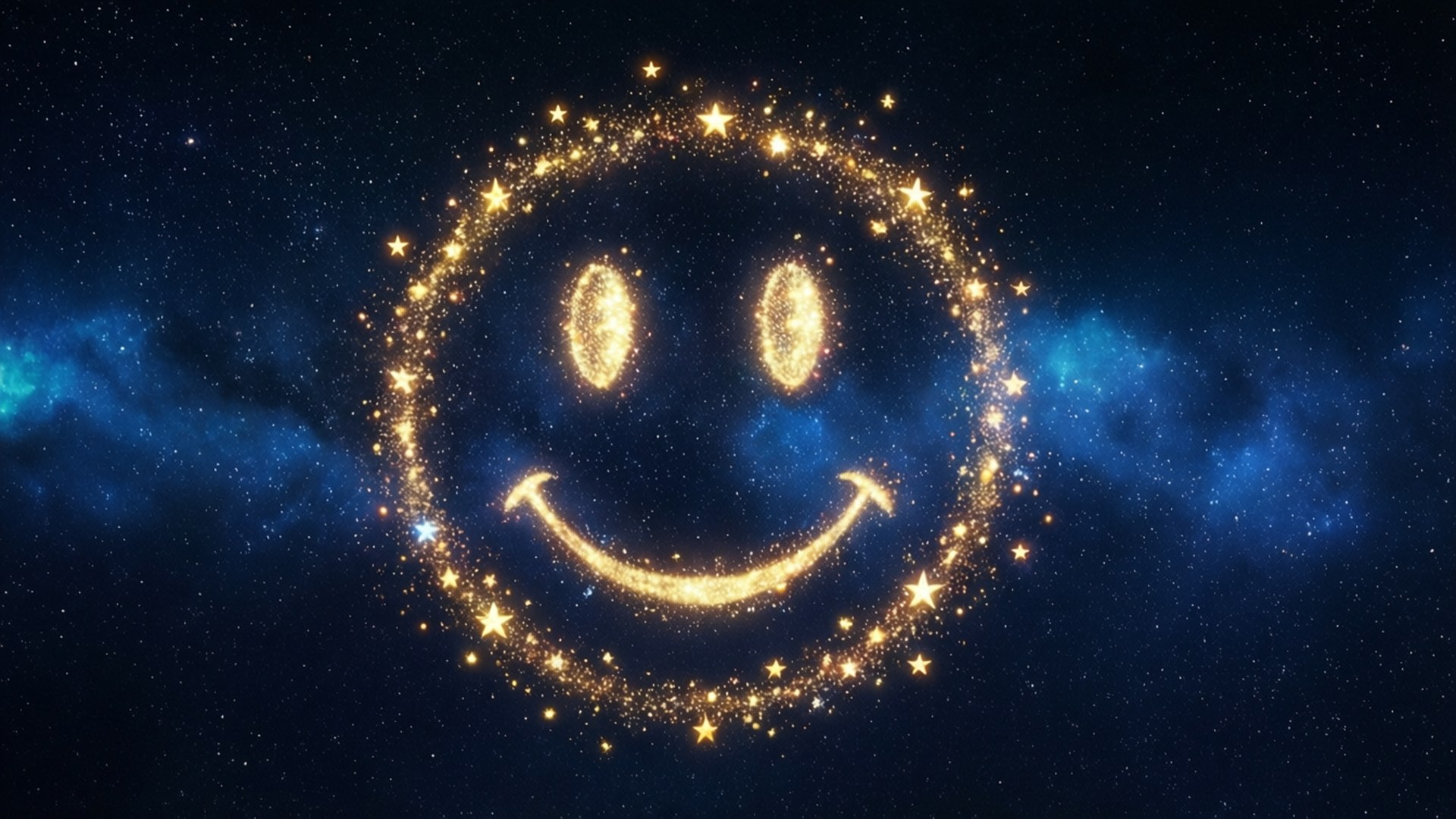 星空笑臉之夜 壁紙