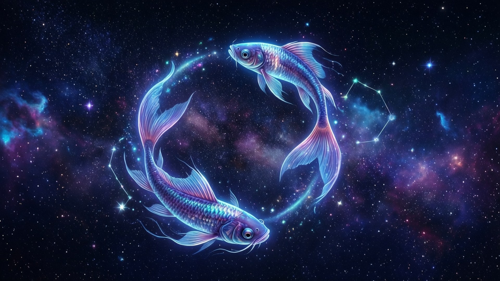 星空雙魚座 壁紙
