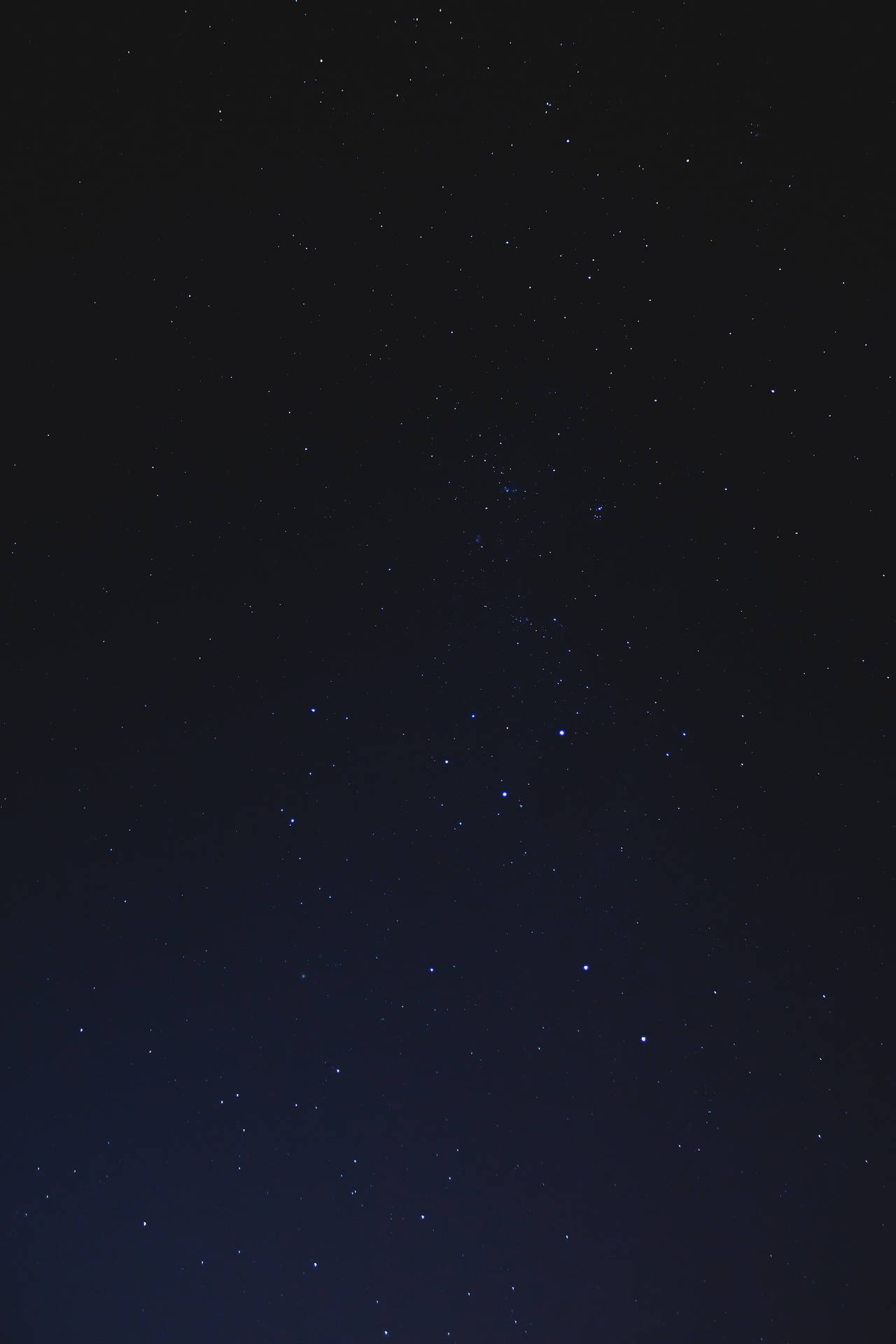 深藍色背景上佈滿無數星星的星空夜空。