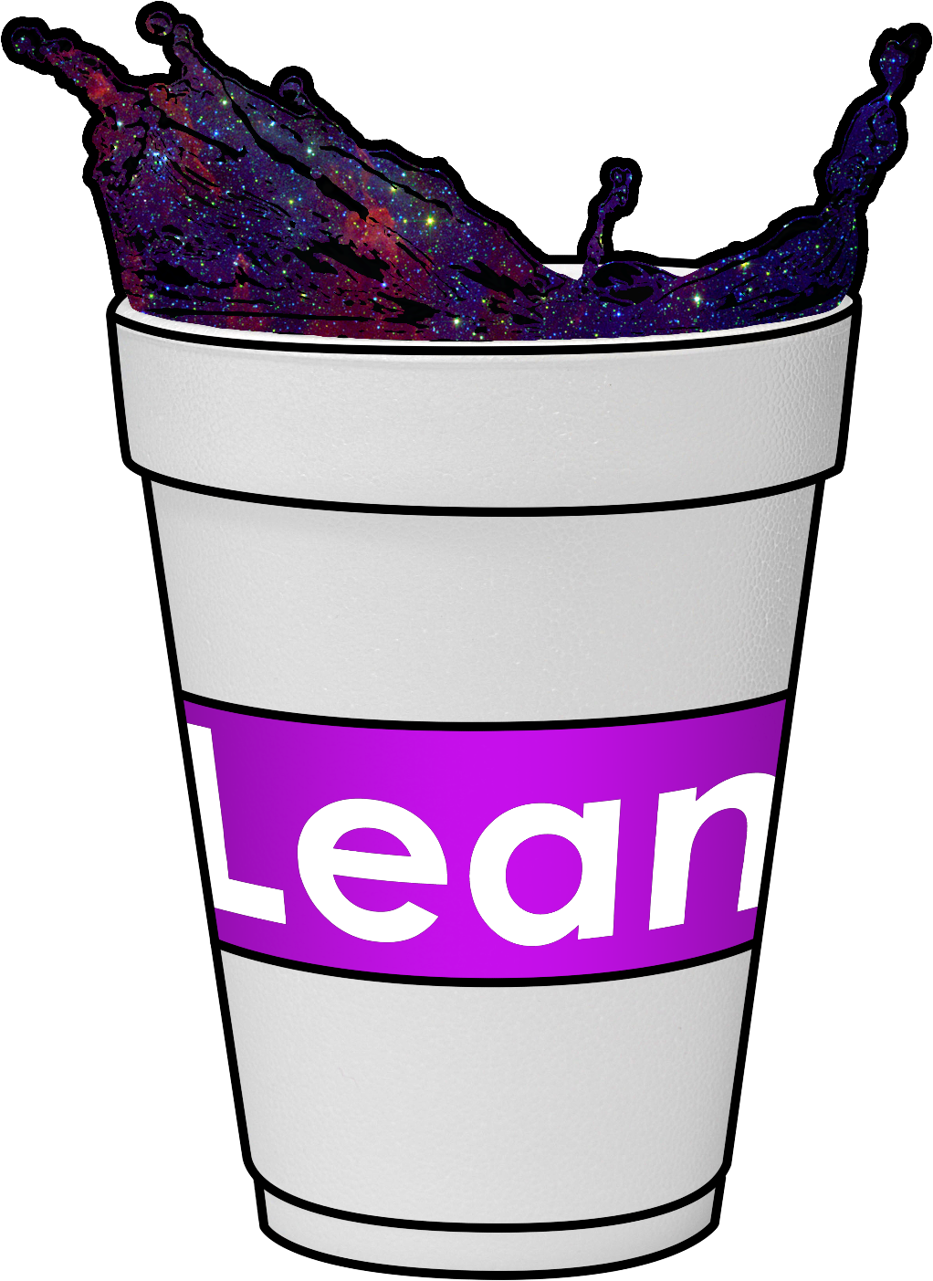 星際傾斜杯水花 壁紙