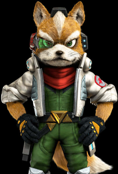 Fox Mccloud，高清PNG下載